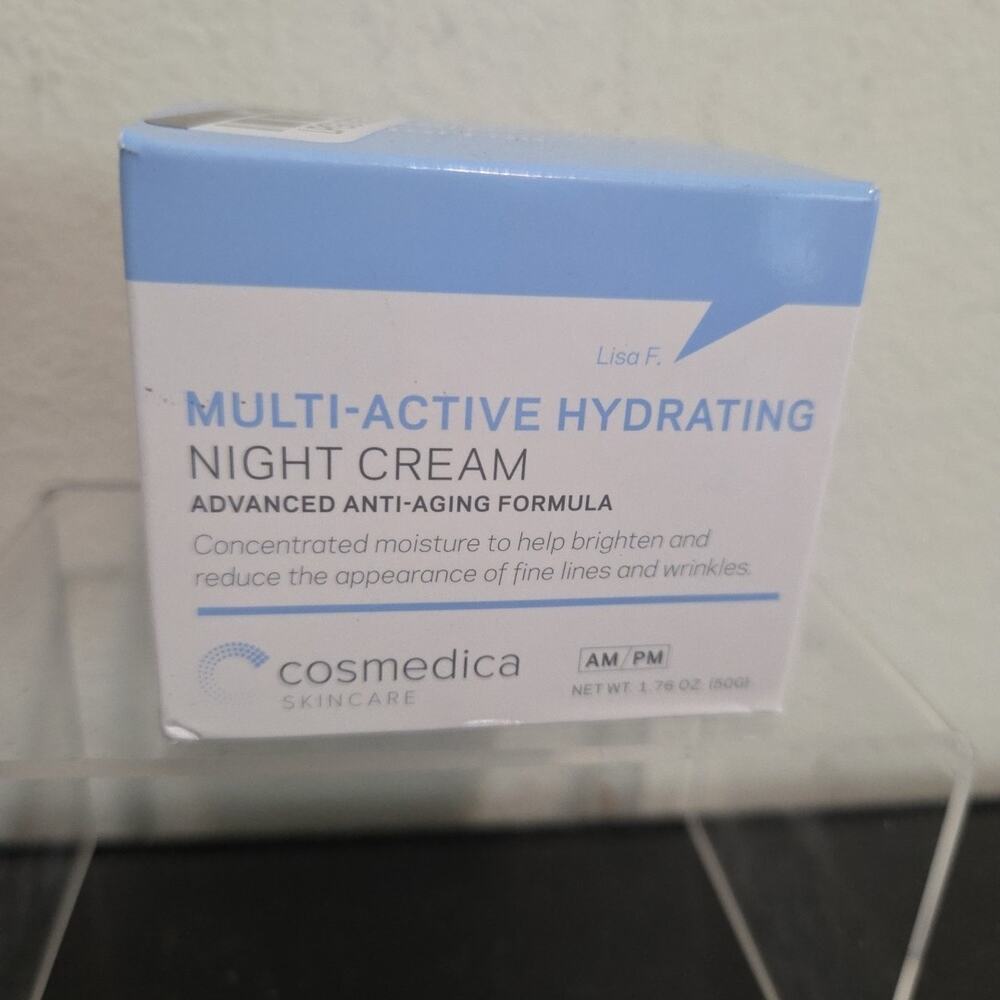 Cosmedica Skincare Multi-Active Hydrating Night Cream Anti Aging Formula 1.76oz